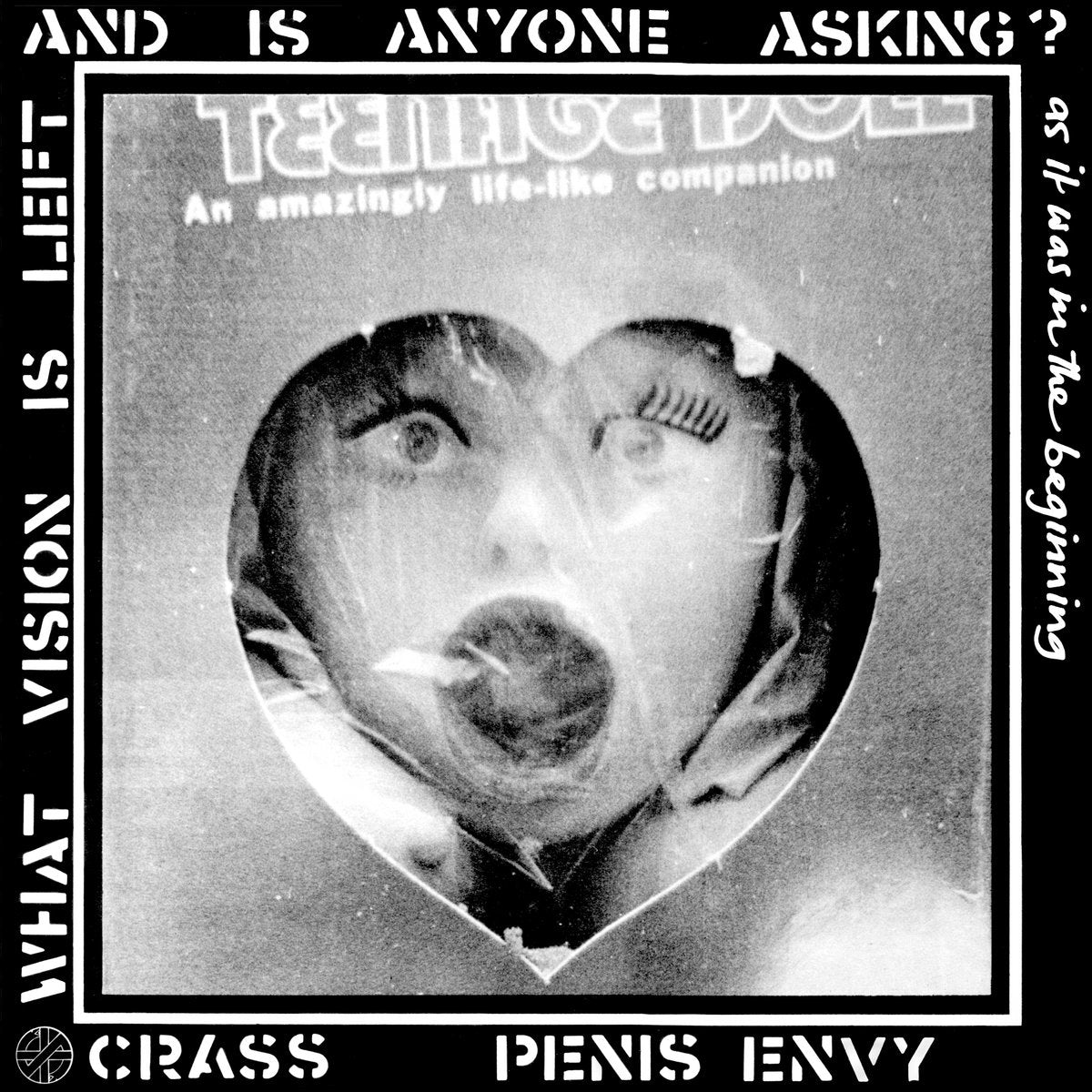 Crass – Penis Envy 日本盤 レア 美品 LP 帯なし特価 CRASS - ペニスの羨望 – Dash The Henge Store