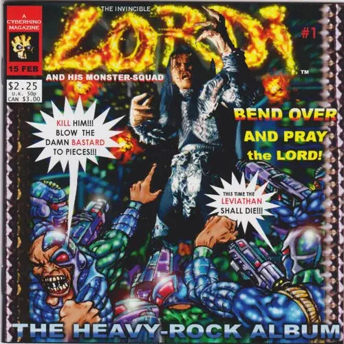 Lordi - Bend Over and Pray the Lord (2LP silver & black marbled vinyl) RSD24