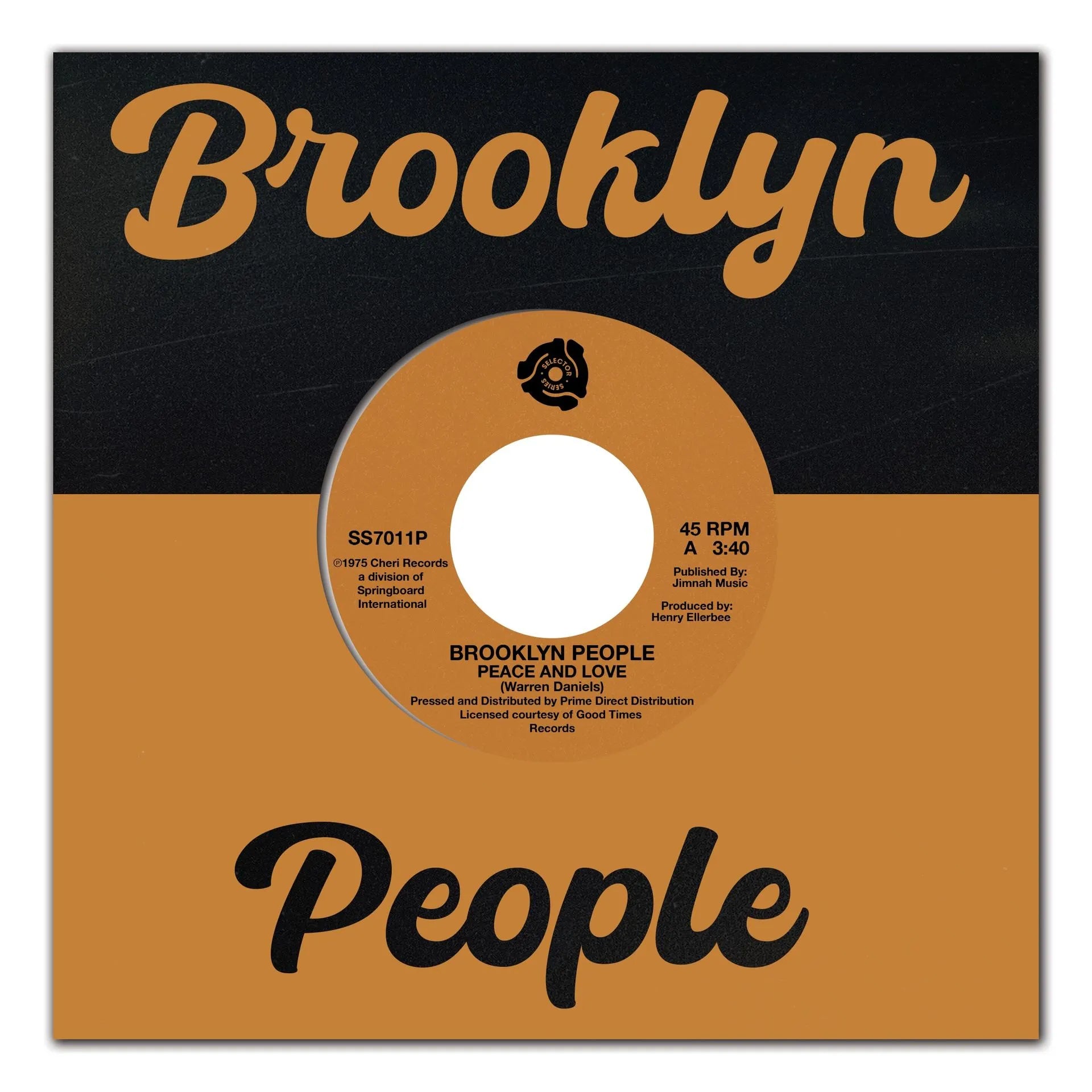 Brooklyn People - Peace And Love / Wreck