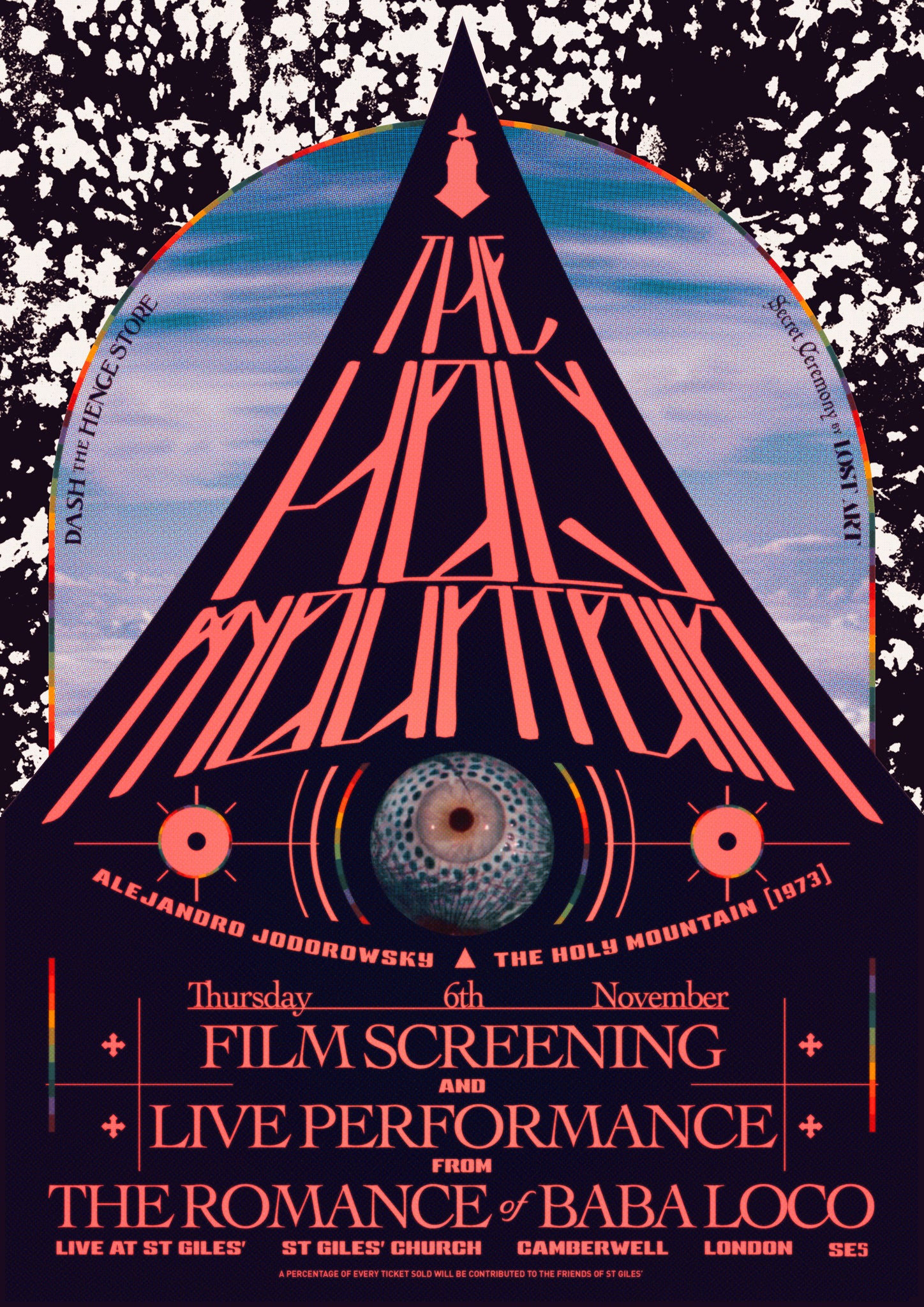 The Holy Mountain - Event Poster