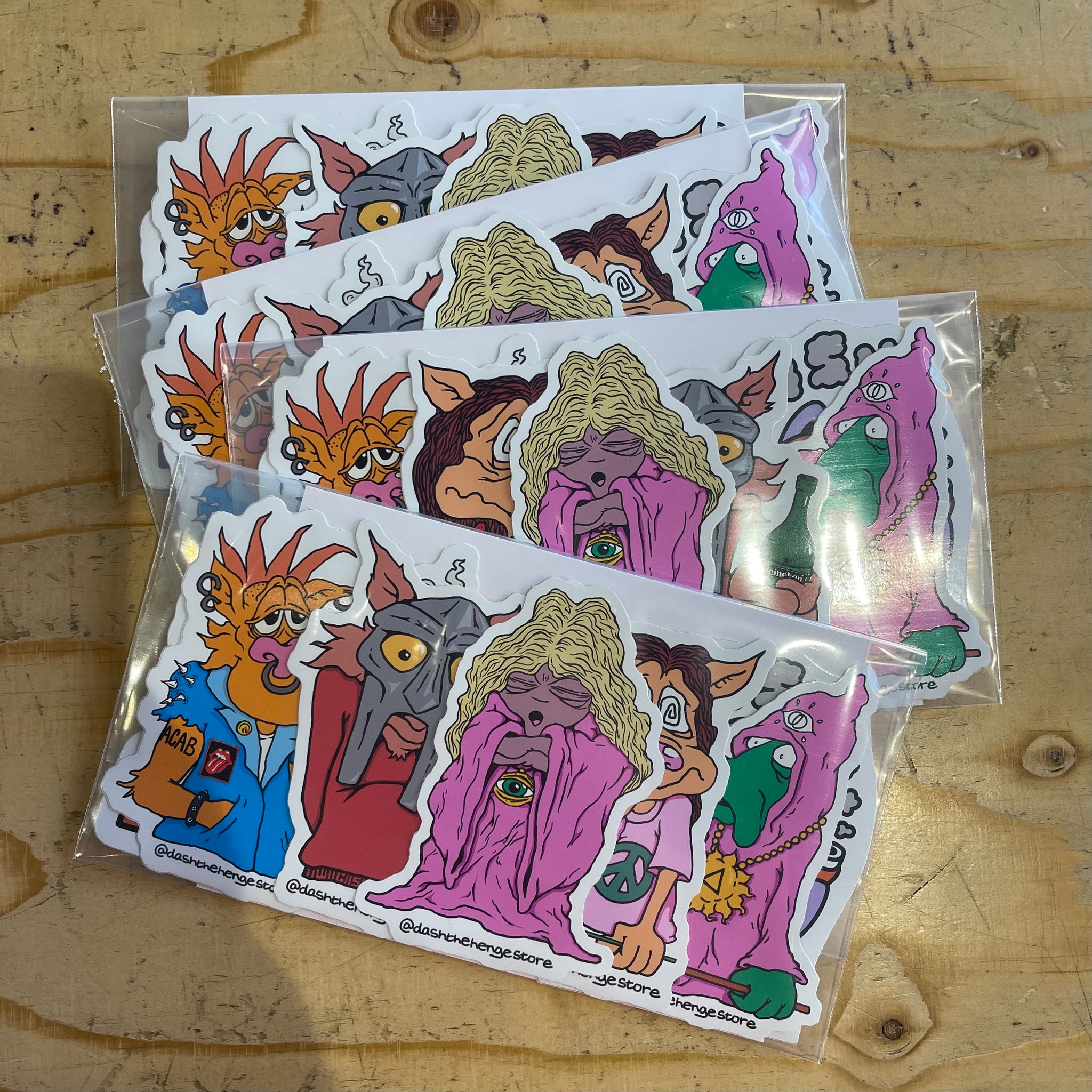 Dash The Henge - Sticker Packs