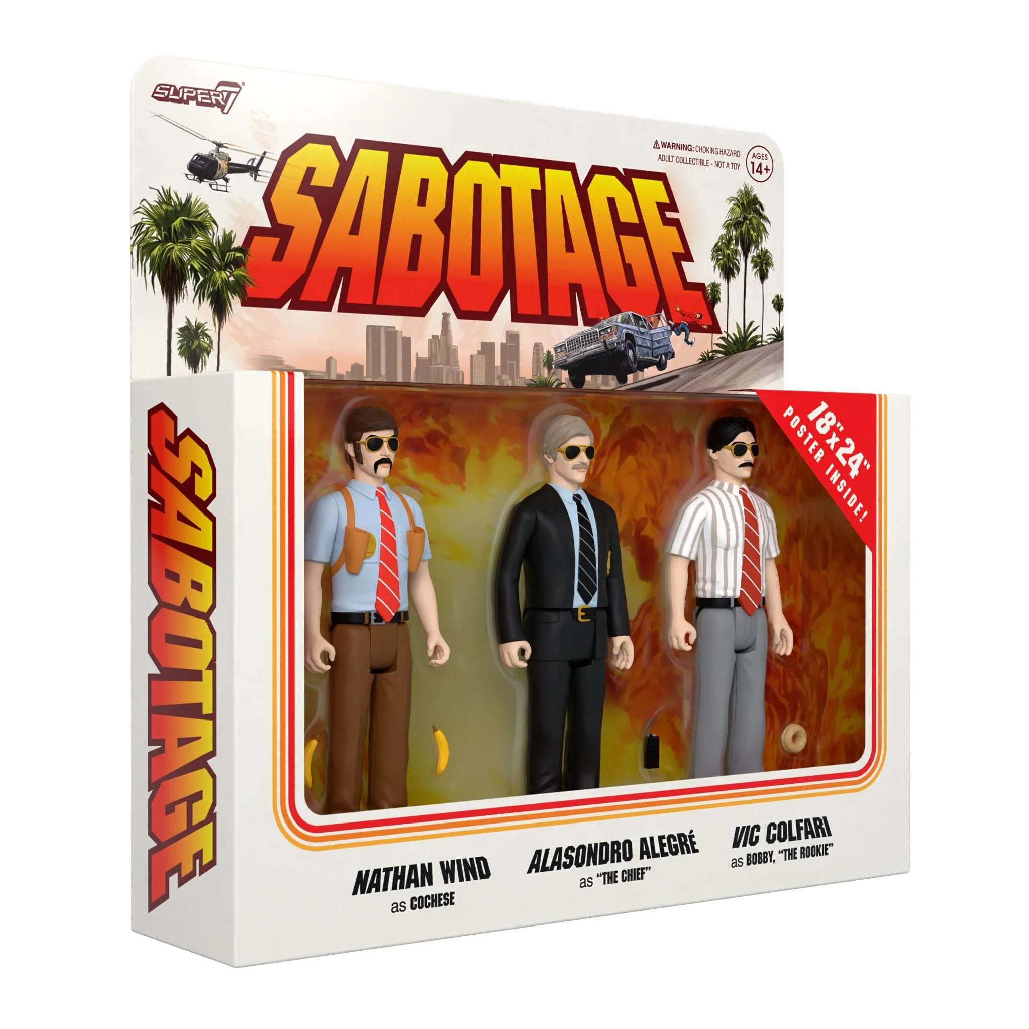 Beastie Boys ReAction Figures - Sabotage 3 Pack – Dash The Henge Store