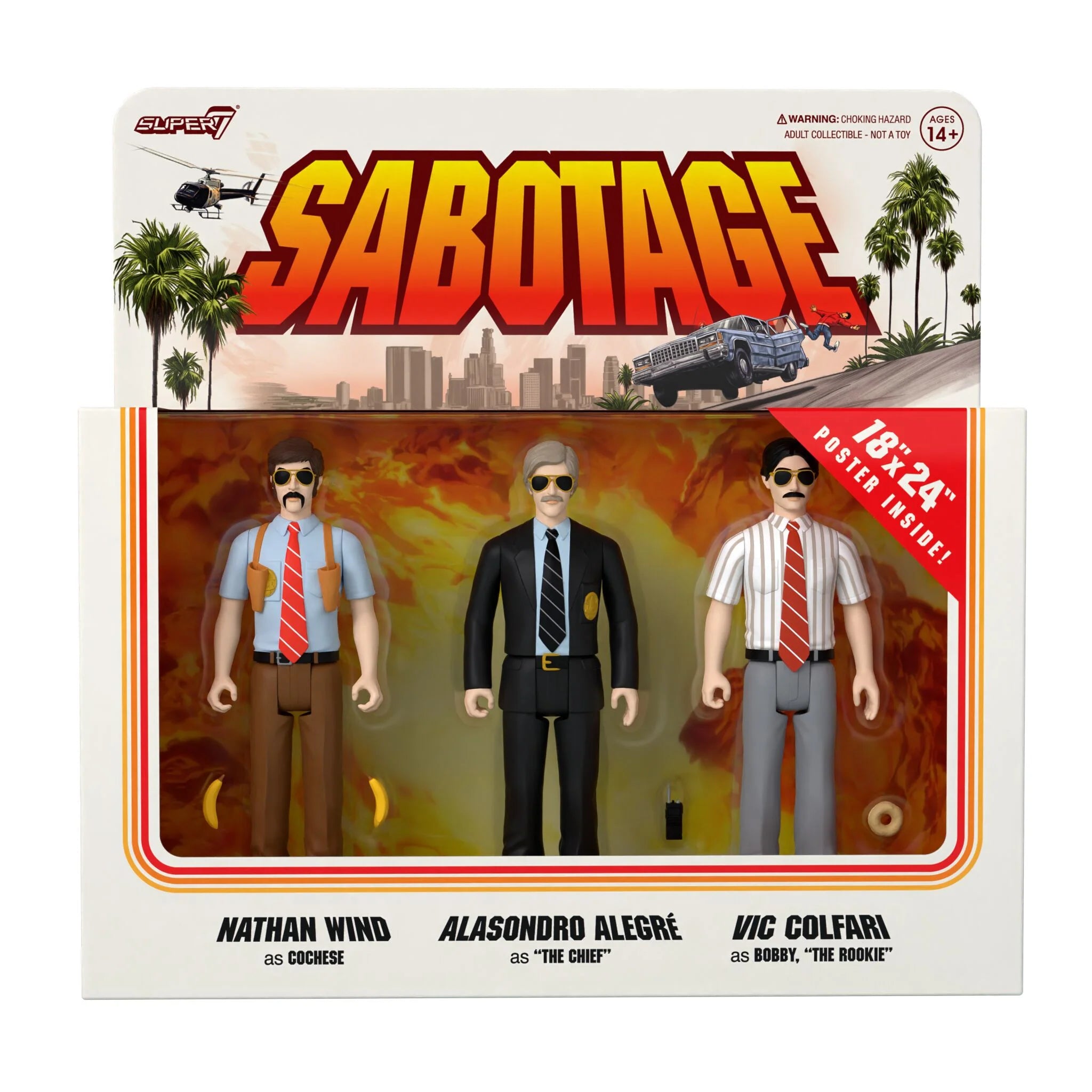 Beastie Boys ReAction Figures Wav 3 - Sabotage 3 Pack