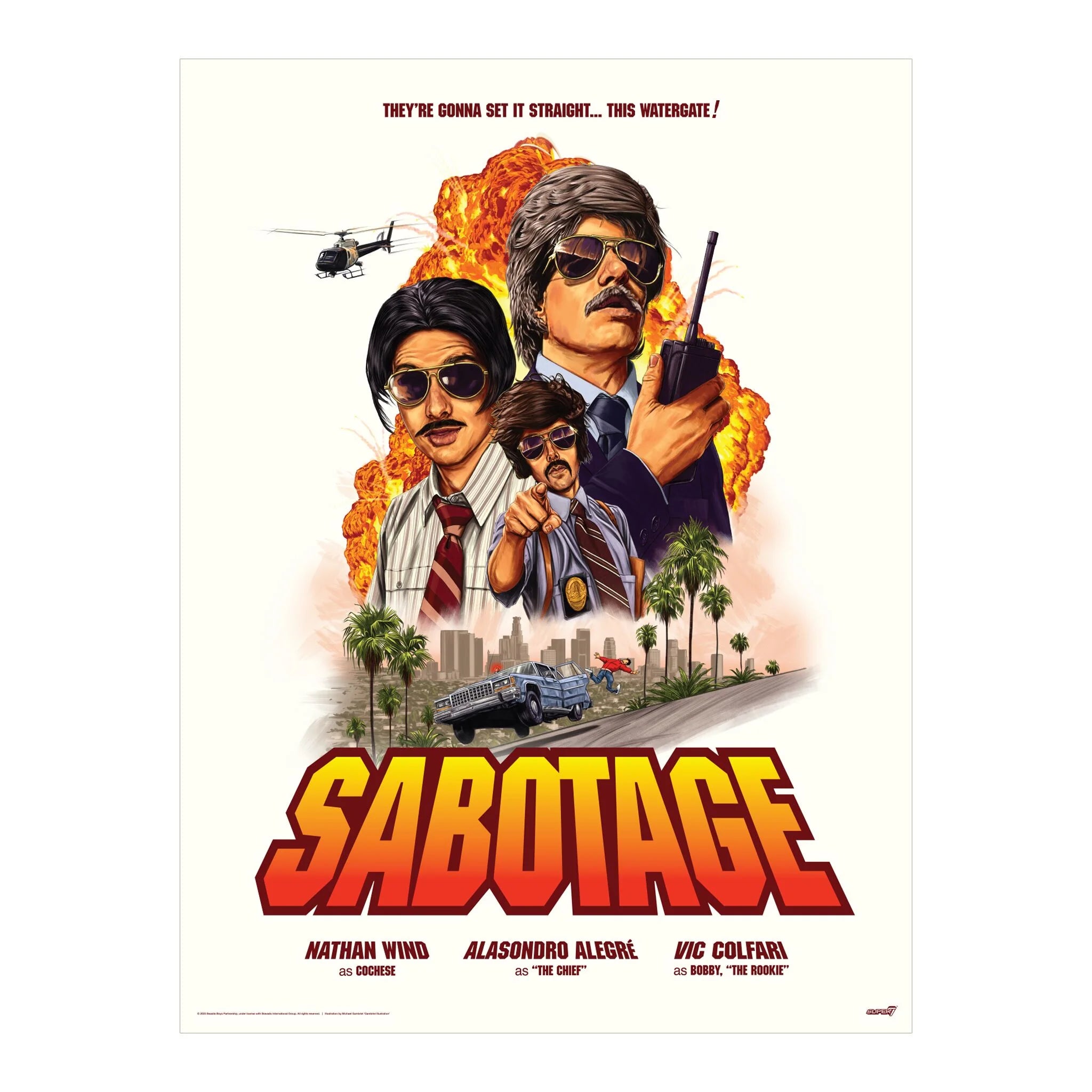 Beastie Boys ReAction Figures - Sabotage 3 Pack – Dash The Henge Store