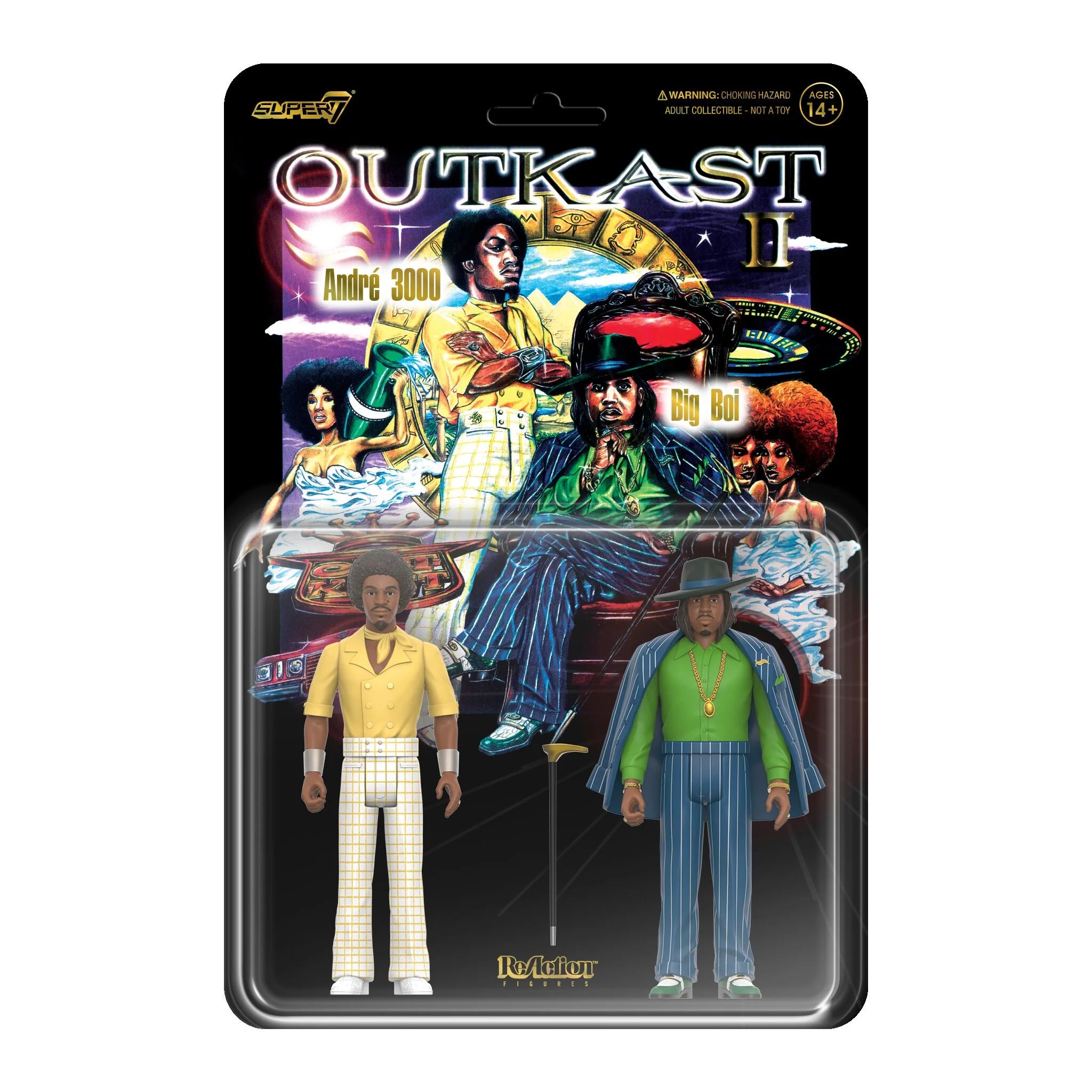 OutKast ReAction Figures Wave 2 - OutKast (Aquemini)