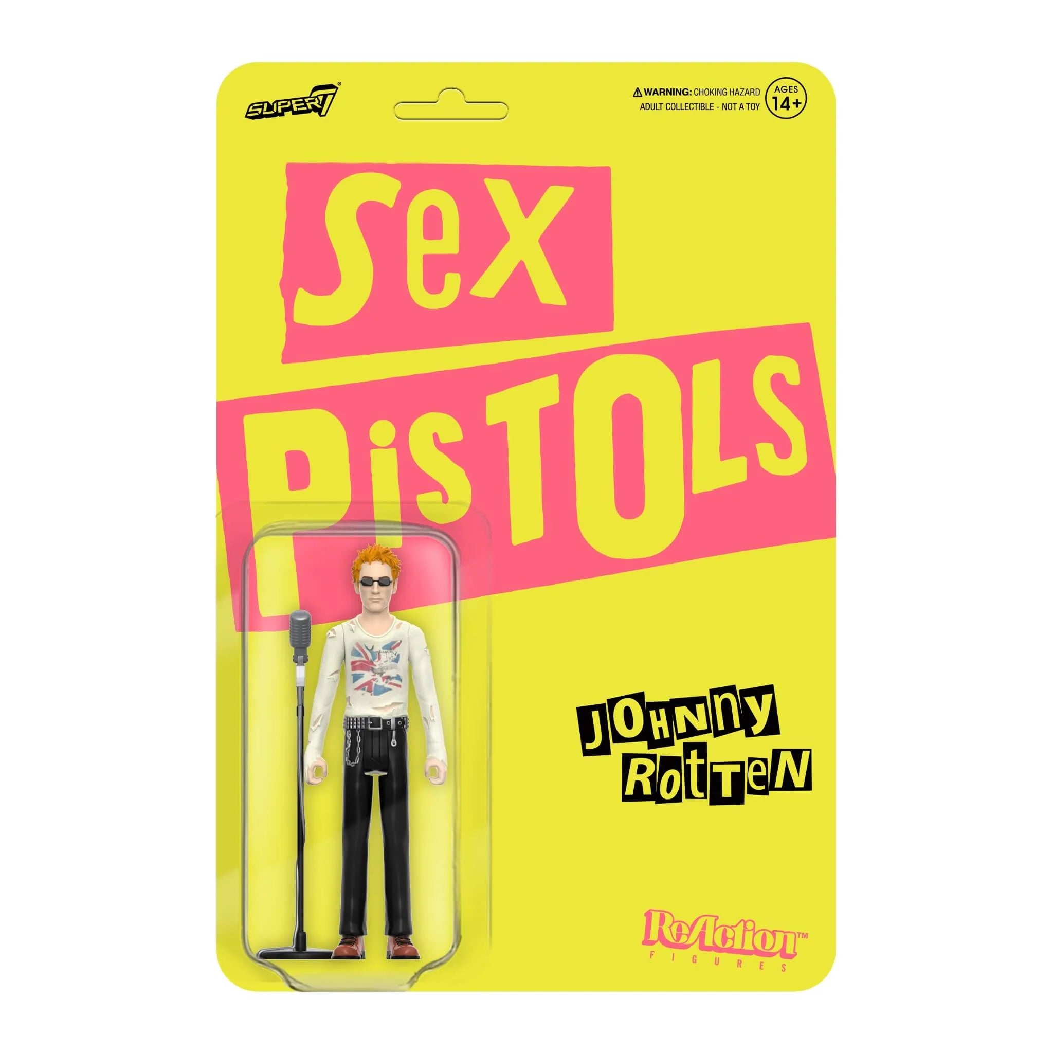 Sex Pistols ReAction Figures Wave 1 - Johnny Rotten (Never Mind The Bo ...