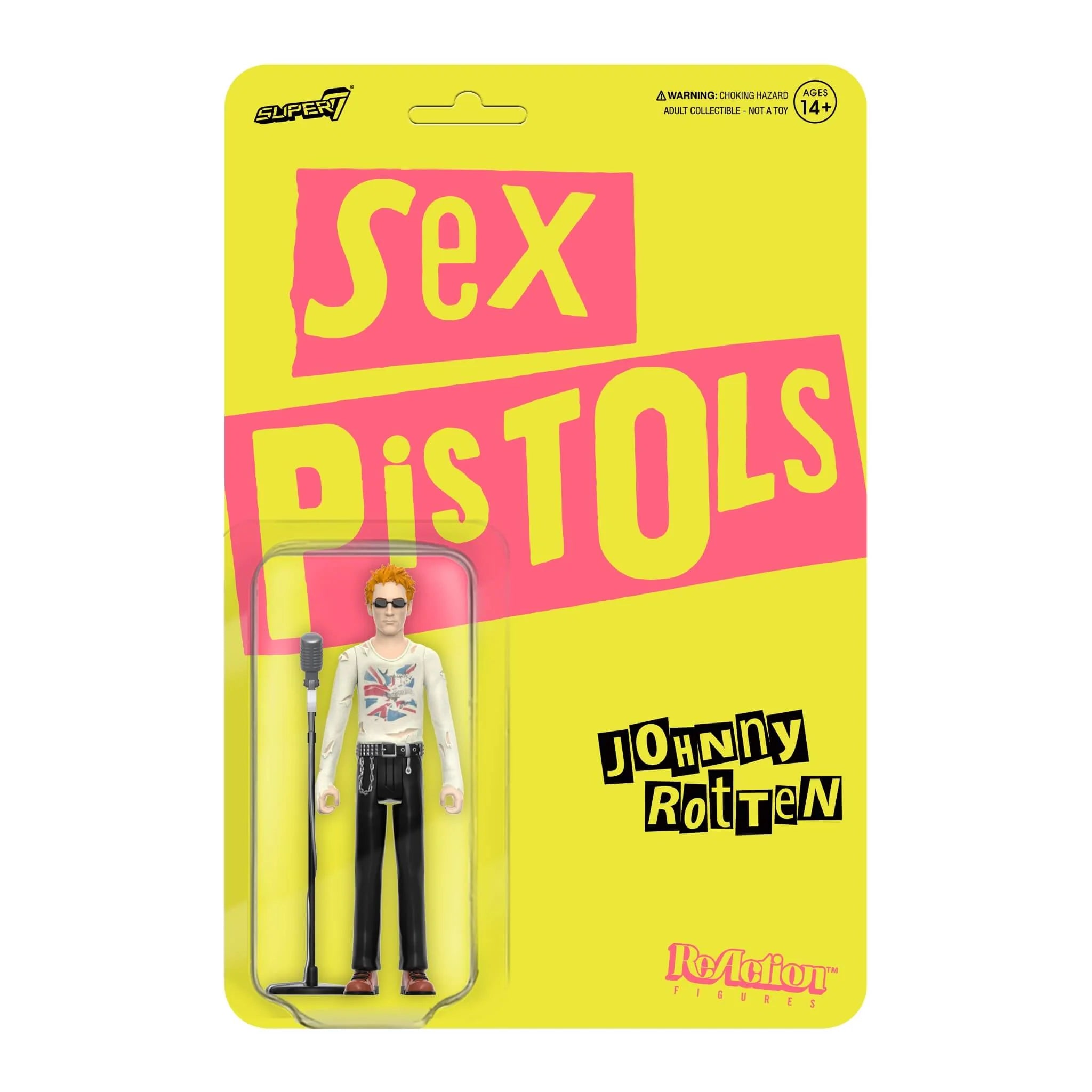 Sex Pistols ReAction Figures Wave 1 - Johnny Rotten (Never Mind The Bollocks)