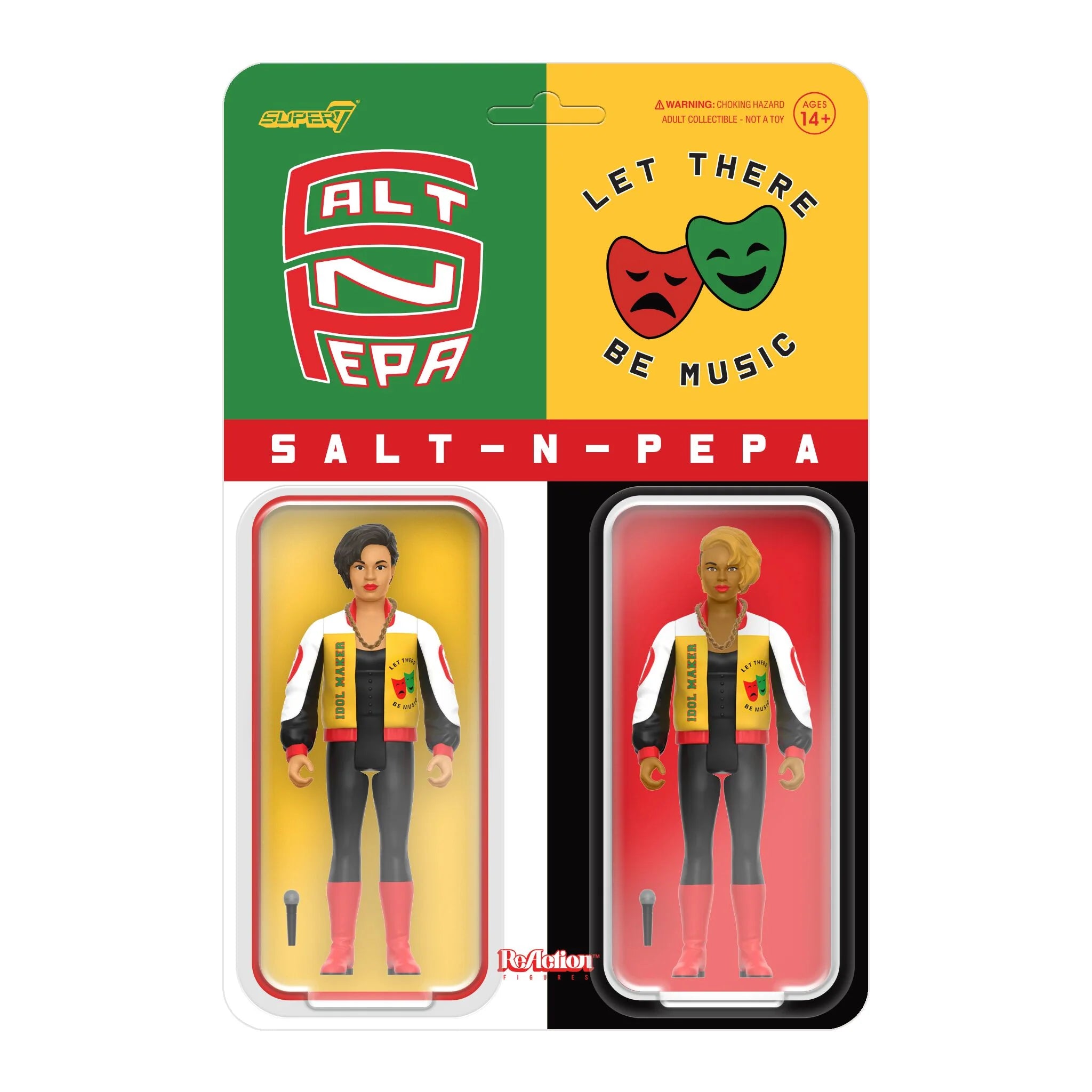 Salt n Pepa ReAction Figures - Salt n Pepa