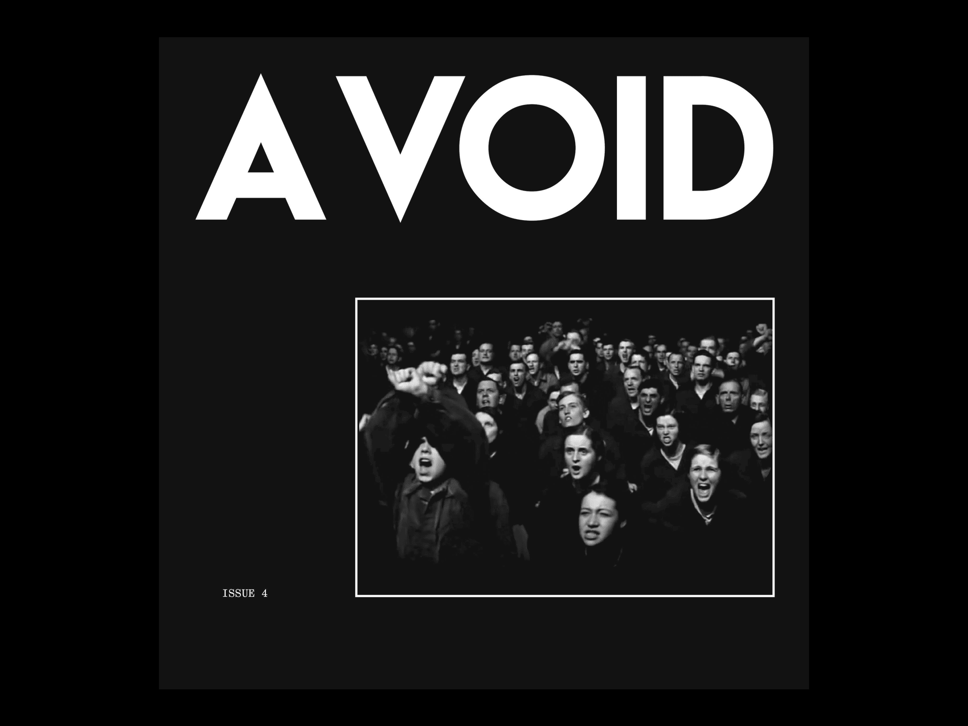 A VOID - ISSUE 4 HYSTERIA