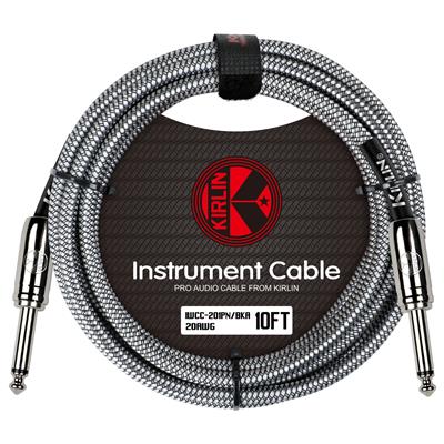 KIRLIN - FABRIC INSTRUMENT CABLE 10FT